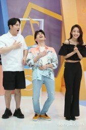 [DA포토]유재환-에릭남-이브, 내 심장아~