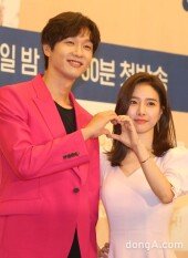 [DA포토]지현우-김소은, 핑크빛 케미