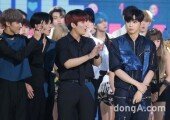 [DA포토]강다니엘, 토끼눈.. 더쇼에서 1위 등극