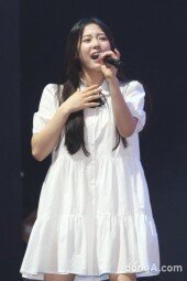 [DA포토]윤서령, 김호중 팬미팅.. 니가 왜 거기서 나와