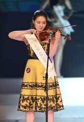 [포토] 최고야, 바이올린 연주 자기소개