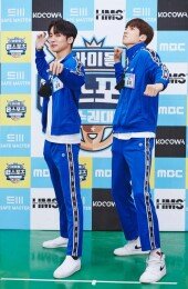 [DA포토]펜타곤 유토-우석, 여유로운 배틀킹