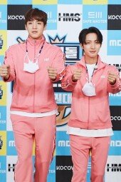 [DA포토]펜타곤 우석-후이, 카트 라이더 본능