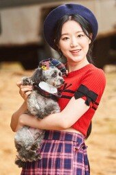 [DA포토](여자)아이들 슈화, 빵모자 쓰고