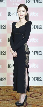 [DA포토]김유리, 착시 드레스.. 섹시도도 매력