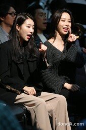 [DA포토]이봄소리-정유지, 무대 아래서도