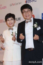 [DA포토]팽현숙-최양락, 올해 베스트 커플