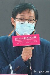 [DA포토]김조광수 감독, 서울국제프라이드영화제 집행위원장