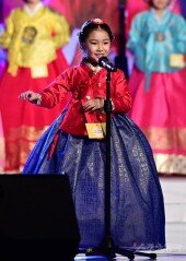 [포토] 정채아 ‘동요로 자기소개’