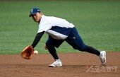 [포토] 부상회복 박석민, 본격적인 3루 수비훈련!