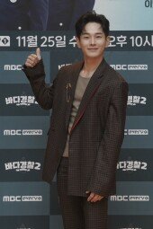 [DA포토]온주완, 바다경찰 비주얼
