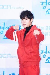 [DA포토]유준상, 악귀 때려잡을 기세