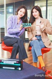 [DA포토]다비치, 멜론에서 빛나는 청순 여신 (2020 멜론뮤직어워드)