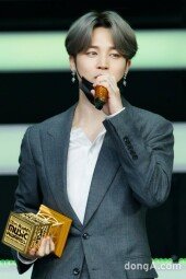 [DA포토]방탄소년단 지민, 아미에게 전하는 메시지 ＂땡큐＂