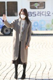 [DA포토]이연희, 정은지 가요광장 일일 DJ