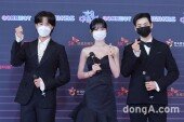 [DA포토]유노윤호-신예은-차은우, 가요대축제 3MC