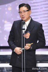 [DA포토]이상민, SBS 연예대상 최우수상 수상