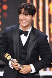[DA포토]김종국, 연예대상의 미소