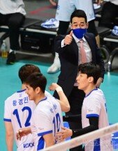 [포토] 고희진 감독 ‘우리 선수들 최고’