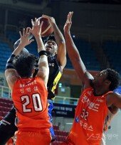 [포토] 힉스, 막아도 소용없어!