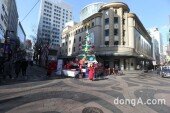 [DA포토]한산한 명동 거리