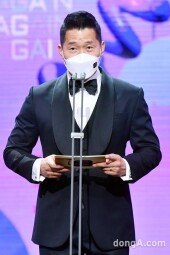 [DA포토]강형욱, 카리스마 넘치는 개대통령