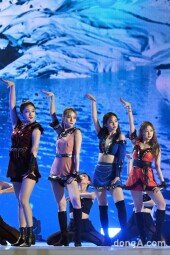 [DA포토]에스파, SBS 가요대전에 나타난 여전사 4인