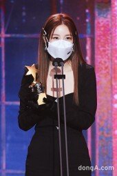 [DA포토]전효성, 예능 샛별 (MBC 방송연예대상)