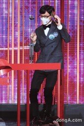 [DA포토]유재석, ‘방송연예대상’ 댄스 타임