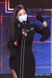 [DA포토]제시, 뮤직 &토크 여자 우수상 수상