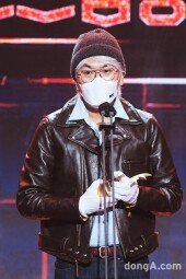 [DA포토]김태호 PD, 올해의 예능프로그램상 수상 (MBC 방송연예대상)