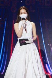 [DA포토]한지민, 우아한 미모 (2020 MBC 연기대상)