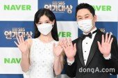 [DA포토]김유정-신동엽, SBS 연기대상 MC