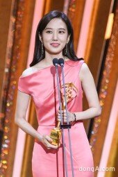 [DA포토]박은빈, 핑크빛 미소(2020 SBS 연기대상)