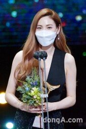 [DA포토]나나, 빛나는 2관왕 (2020 KBS 연기대상)