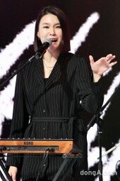 [DA포토]이날치 뱁드 권송희, 무대 사로잡은 카리스마