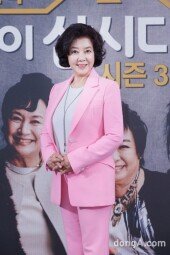 [DA포토]김영란, 핑크빛 비주얼