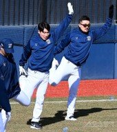 [포토] 진지하게 훈련하는 원종현!