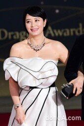 [DA포토]김혜수, 청룡 여신의 미소 (2021 청룡영화제)