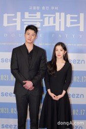 [DA포토] ‘더블패티’ 신승호·아이린 어색美