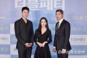 [DA포토] ‘더블패티’ 감독·신승호·아이린 경직