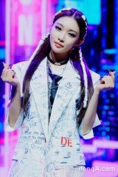 [DA포토]청하, 상큼발랄하게