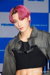 [DA포토]에이티즈 최산, 시크한 눈빛