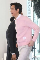 [DA포토]이정재, 핑크빛 입장