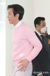 [DA포토]이정재, 핑크가 잘 어울리는 남자