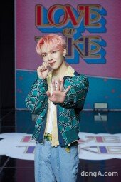 [DA포토] 펜타곤 키노, 사랑스런 핑크머리