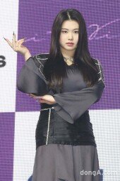 [DA포토]퍼플키스 수안, 당찬 막내