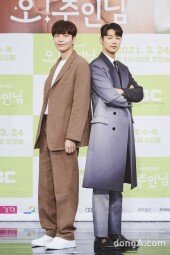 [DA포토] 이민기- 강민혁, 비주얼 데칼코마니