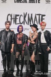 [DA포토] 체크메이트, 개성 넘치는 스타일