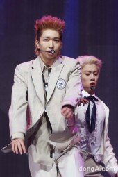 [DA포토] T1419 레오, 무대에서 빛나는 예능 샛별